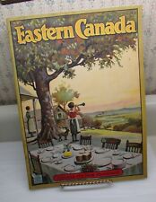 1928 'Eastern Canada' Brochure (6) Colored Maps Very Nice picture