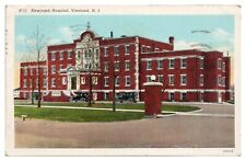 Vintage Newcomb Hospital Vineland NJ Postcard c1939 White Border V-11 picture