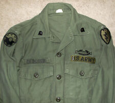 VIETNAM WAR 25th / 9TH INFANTRY DIVISION US ARMY OG-107 SHIRT 1969 HAS ALL TAGS picture