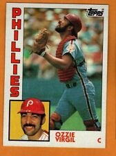 OZZIE VIRGIL(PHILADELPHIA PHILLIES)1984 TOPPS BASEBALL CARD picture