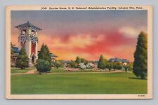 Postcard Sunrise Scene U.S. Veterans Administration Johnson City Tennessee picture