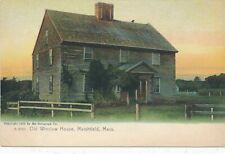 MARSHFIELD MA - Old Winslow House Rotograph Postcard - udb (pre 1908) picture