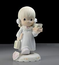 Precious Moments “Growing In Grace - Age 5” Blonde Version 136247 Figurine NIB picture