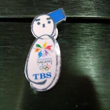 Nagano Olympics Pin Badge Tbs Novelty picture