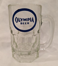 Vintage Glass Olympia Beer Mug Stein picture