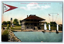 c1910 Padanarum Station New Bedford Massachusetts MA Antique Postcard picture