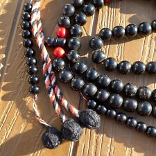 masbaha islam 8 mm 100 beads Black Prayer beads Yusr yemen يسر مكاوي picture