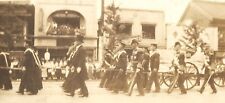 Vintage WWII Photo Japanese Naval Japan Dignities Funeral ? Procession Ceremony picture