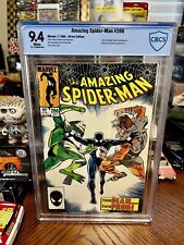 1985 Amazing Spider-Man #266 Toad Frog-Man Black Cat WP CBCS 9.4 Mint Grade🗽🕸️ picture