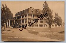 Real Photo Whiteface Mountain House Hotel At Wilmington NY New York RP RPPC K11 picture