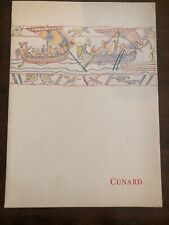 Cunard Ocean Liner Ship Lunch Menu - Queen Mary Steamship - May 28th, 1953 picture