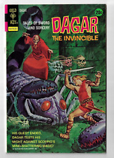 Dagar the Invincible 4 FN+ 1973 Bronze Age Gold Key Sword & Sorcery picture