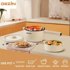 Dezin Electric Cooker, 2L Non-Stick Sauté Pan, Rapid Noodles Mini Pot for Steak picture