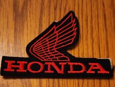 HONDA HRC WING BIKER CAR MOTOR Motorcycle RACING Embroidered Patch Iron Sew Logo picture