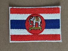 Thai Navy Naval Ensign Flag Patch Thailand Military  picture