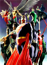 DC Comics ALEX ROSS JLA Secret Origins Poster 22