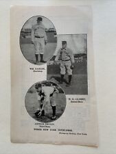 New York Giants Bill Dahlen Art Devlin Billy Gilbert 1905 Baseball 4X6 Picture picture