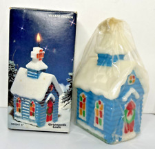 Vintage Jasco Christmasville Church Type Candle New in Packaging SKU H265 picture