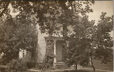 RPPC Michigan Lovely Old Home House Fred Cutler Family Muir Ionia Postcard U18 picture