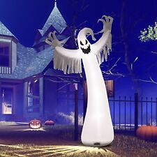 12FT Halloween Inflatable Blow Up Ghost w/ LED Lights Outdoor Yard Decoration picture