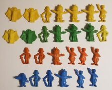Twenty-Six 1981 McDonald's Happy Meal Toys Hard Plastic Yellow Green Orange Blue picture
