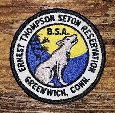 Ernest Thompson Seton Reservation Greenwich Connecticut Boy Scout Patch picture
