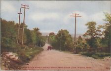Winona Minnesota Old Stone Road looking north from Sugar Loaf c1900s C563 picture
