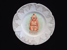 Antique Billiken plate by Sterling China Company.  Made in USA. picture