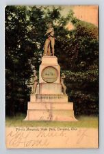Cleveland OH-Ohio, Perry's Monument, Wade Park, Vintage Postcard picture
