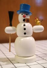 VTG Snowman Smoker German Handmade In Germany 5.25” Incense picture