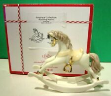 LENOX FIREPLACE COLLECTION  - ROCKING HORSE - Christmas sculpture -- NEW in BOX picture