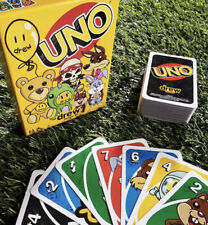 Uno in the Drew House Justin Bieber Smiley Face Cards Card Game LE Peaches picture