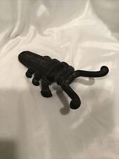 Vintage Cast Iron Beetle Scarab Boot Jack Boot Puller Marked 669 2 picture