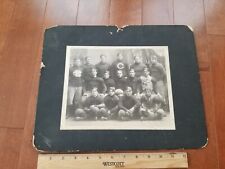 1907 Willows California Football Team Cabinet Photo Amazing Image picture