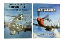 Confederate Air Force Airsho 84 & Ghost Squadron 1939-1945 Souvenir Programs picture