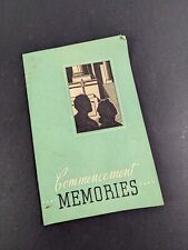 Vintage Commencement Memories Booklet Lockyear's Business College 30's 40's picture