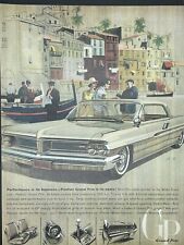 1962 FORD GRAND PRIX Automobile/Old Grand-dad Bourbon Ad LIFE MAGAZINE 12/8/1961 picture