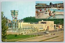 Vintage Postcard Virginia VA Arlington South Gate Motor Hotel H3 picture