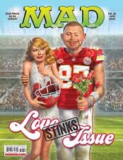 MAD MAGAZINE 36 2ND PRINT TAYLOR SWIFT SUPERBOWL TRAVIS KELCE - IN STOCK picture