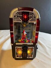 Christmas Retro Juke Box Action Musical Lighted Christmas Songs Holiday By Roman picture