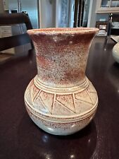 Vintage Lakota Sioux Pine Ridge Pottery - Beautiful Vase - O. Cottier picture