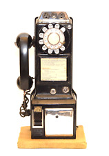 VINTAGE 1950's WESTERN ELECTRIC 3 SLOT PAYPHONE TELEPHONE picture