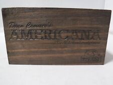 Dean Crouser's Americana Big Sky Carvers Wood Small Storage Box 6