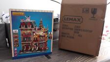 NRFB Lemax Village Collection Santa's Rooftop Bash Sights & Sounds  picture