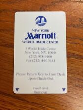 WTC World Trade Center New York City NYC Marriott Hotel Access Room Key Card picture