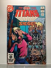THE NEW TEEN TITANS #35 (1983) DC COMICS - VIGILANTE APP - KEITH POLLARD ART VF+ picture
