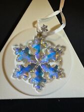 25th ANNIVERSARY SWAROVSKI CRYSTAL EXTRA LARGE SNOWFLAKE ORNAMENT picture