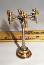 VTG Yossi's Dudek Swed Masters Workshop Miniature Silver Traveling Candlestick picture