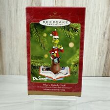 Hallmark Keepsake Ornament WHAT A GRINCHY TRICK How the Grinch Stole Christmas picture