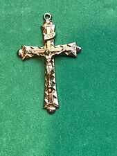 Vintage Gold Toned Cross/Crucifix picture